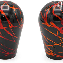 Billetworkz Automatic Shift Knob and 4WD Transfer Case Knob for Jeep Wrangler JK/JKU 2011-18