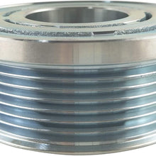 ACTECmax AC Compressor Clutch Pulley Magnetic Assembly for Sanden TRSE07 TRSE09 Honda Civic CRV 7PK 12V
