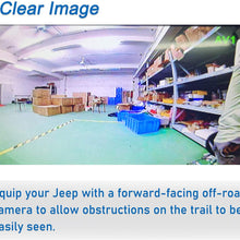 for Jeep Wrangler JL Rubicon 2018-up Forward Facing Off-Road Front View Camera Kit