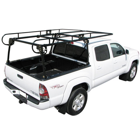 Paramount Automotive Restyling 16601 Compact Truck Contractors Rack for Long-Short Bed, Black Powder Coat