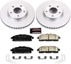 Power Stop CRK6360 front Z17 Evolution Geomet Coated Brake Kit