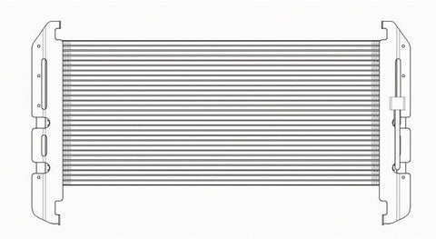 OE Replacement A/C Condenser CHEVROLET PRIZM 1998-2002 (Partslink GM3030144)
