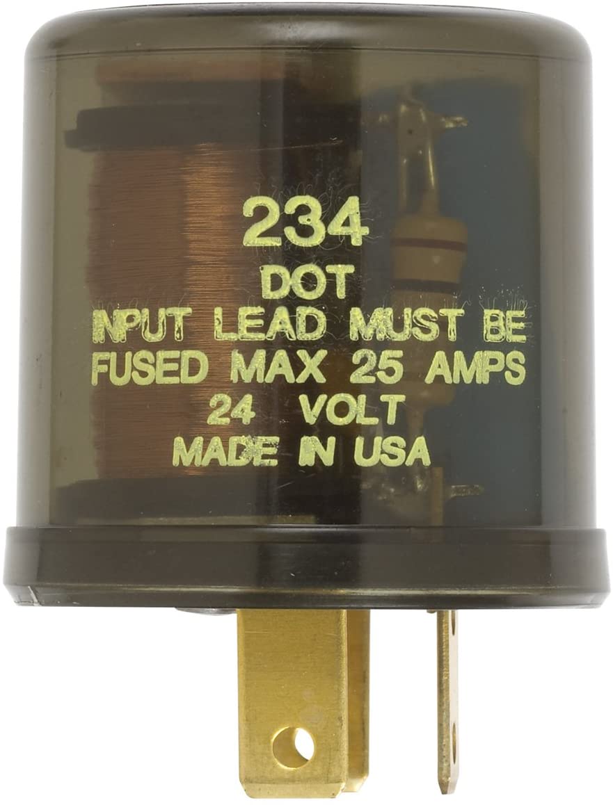 Bussmann NO.234 20 Amp Round Heavy-Duty Electronic Flasher