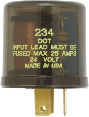 Bussmann NO.234 20 Amp Round Heavy-Duty Electronic Flasher