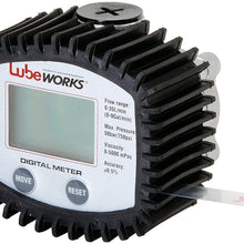 Lubeworks Oil Control Gun 1-35LPM / 0.3-9.2GPM Heavy Duty Oil Transfer Pump and Control Valve for Motor, Synthetic Hydraulic, Gear Oil, Transmission Fluid in Liter, Gallon, Pint & Quart (Gun Only)
