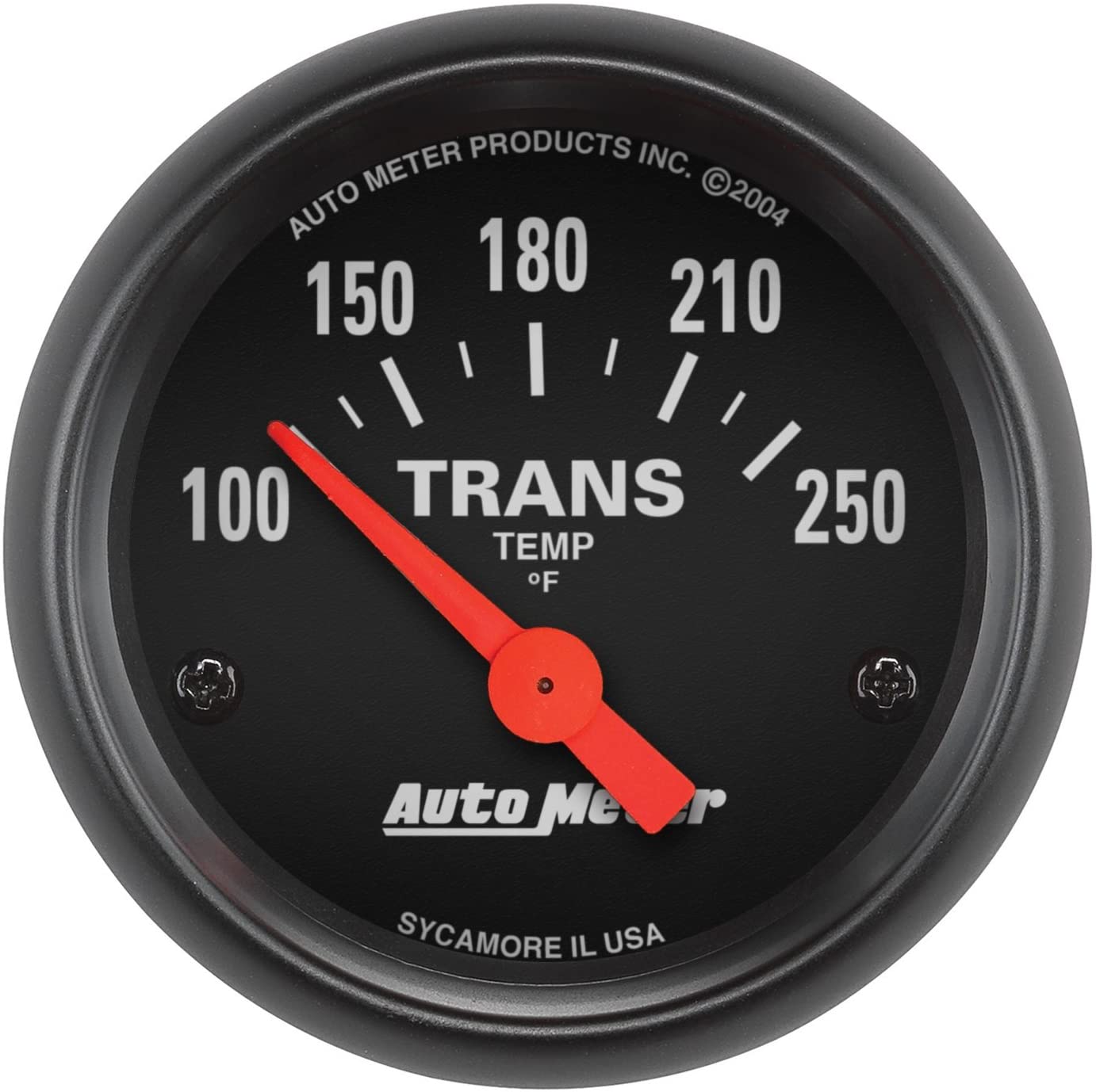 AUTO METER 2640 Z-Series Electric Transmission Temperature Gauge , 2 1/16
