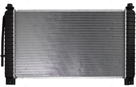 Brock Replacement Radiator Assembly Compatible with 1999-2013 Silverado Pickup Truck 15193110