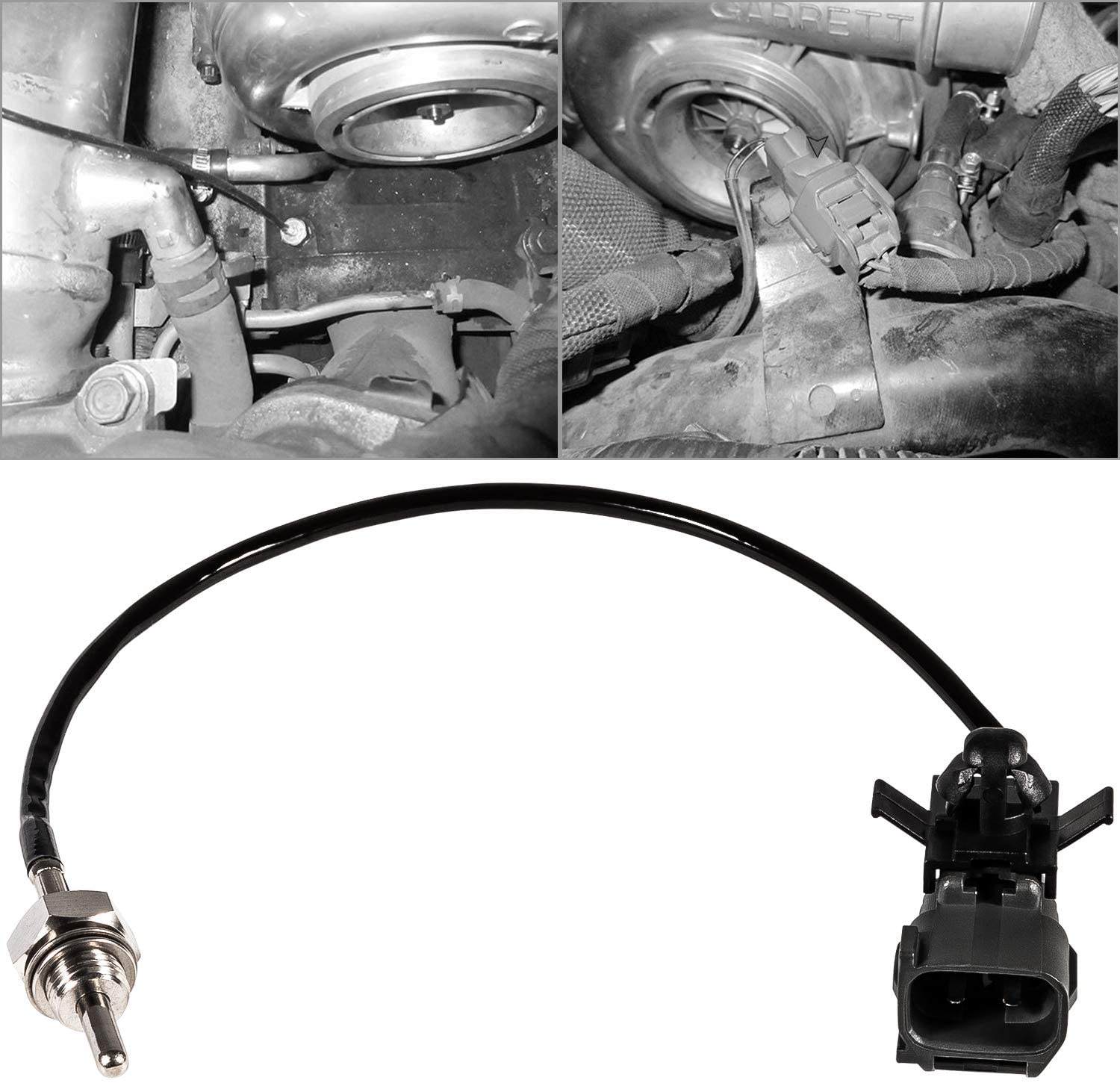 Danti 97381182 Intake Air Temperature Sensor For GM Duramax 6.6L Diesel 2006-2010 LBZ/LMM