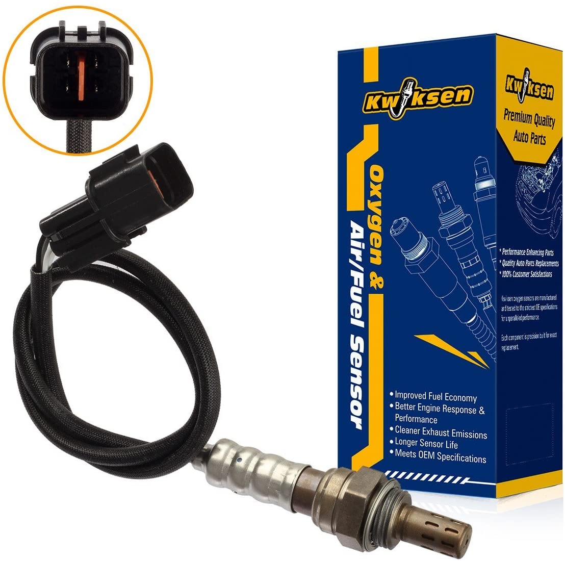 234-4434 Oxygen Sensor Downstream Sensor 2 Replacement for Kia Sedona 3.5L 2002 2003 2004 2005/Kia Magentis 2.4L 2001-2006/Hyundai Santa Fe 2.4L 2001-2006/Hyundai Sonata 2.4L 1999-2005