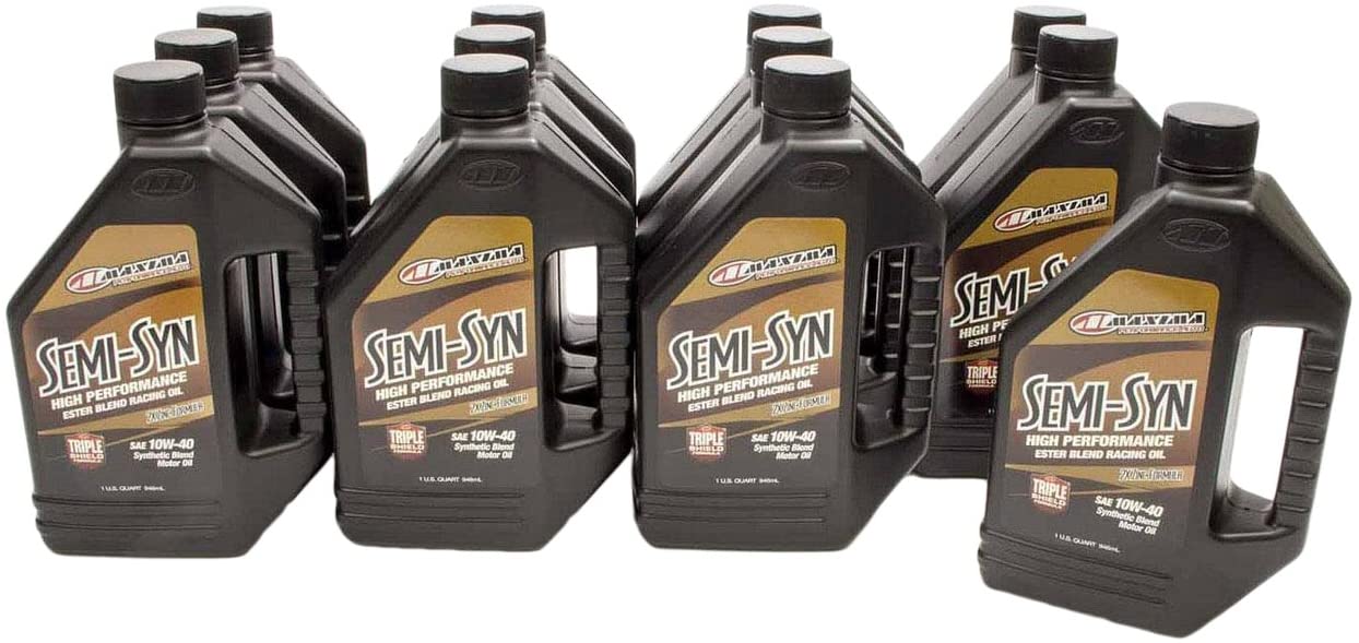 Maxima Racing Oils MAX39-34901BS Semi-Synthetic Oil, 32. Fluid_Ounces