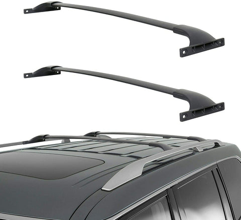 MOSTPLUS Roof Rack Cross Bar Rail Compatible for 2014 2015 2016 2017 2018 2019 Infiniti QX80/ 2011 2012 2013 QX56 with Raised Side Rails