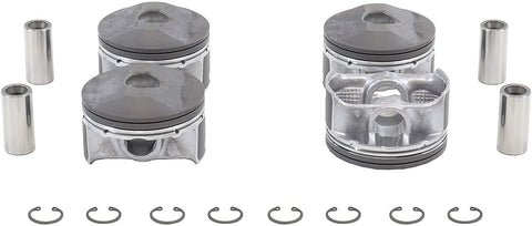 DNJ P4309A.20 Oversize Piston Set For 13-16 Mazda/CX-5, 3 2.0L L4 DOHC Naturally Aspirated
