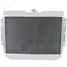CoolingSky 4 Row All Aluminum Radiator + Fan Shroud Combo & Relay Kit for Chevy El Camino/Impala/Bel Air/Biscayne/Kingswood 1959-1965