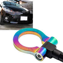 Xotic Tech Neo Chrome JDM Sporty CNC Aluminum Front Bumper Tow Hook for Mazda CX-5 2013-2018, Fit Mazda MX-5 Miata 2016-2018