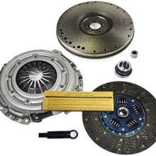 EFT HD CLUTCH KIT+FLYWHEEL WORKS WITH 88-95 CHEVY SILVERADO GMC SIERRA 1500 C G K 4.3L 5.0L