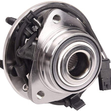 Bapmic 2PCS 513188 Front Wheel Hub Bearing Assembly for Chevrolet Trailblazer EXT GMC Envoy XL XUV 6 Lugs w/ABS