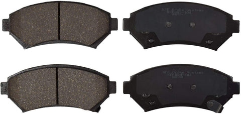 KFE Ultra Quiet Advanced KFE699-104 Premium Ceramic FRONT Brake Pad Set