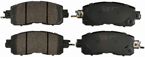 KFE KFE1650-104 Ultra Quiet Advanced Premium Ceramic Brake Pad Front Set Compatible with: 2014-2019 Nissan Altima, 2013 Altima Sedan, 2014-2017 Leaf