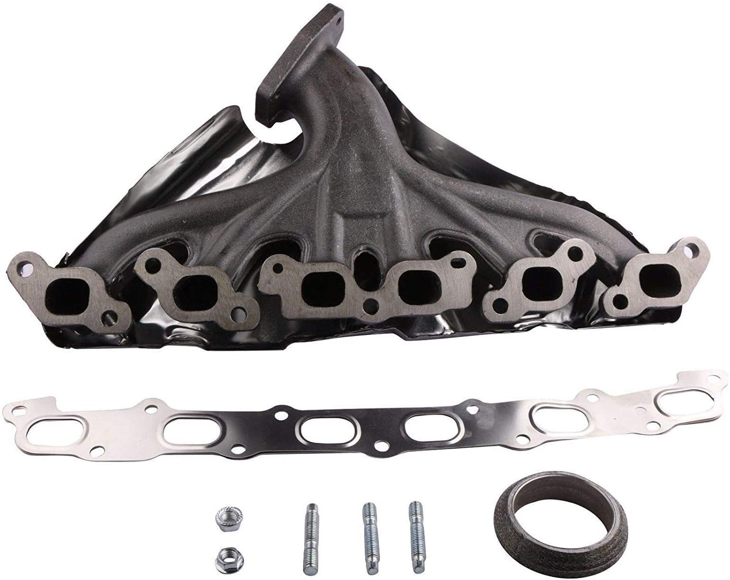 MOSTPLUS 674-777 Exhaust Manifold Catalytic Converter w/Gasket Compatible for Buick Rainier Chevy Trailblazer GMC Envoy Isuzu Ascender L6 4.2L 12587963