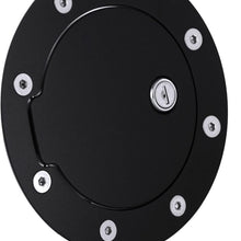 All Sales 6090P Polished Billet Aluminum Fuel Door