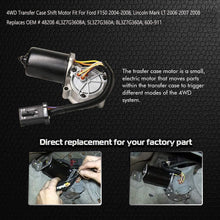 WonVon Transfer Case Shift Motor Compatible with Ford F150 4.2L 4.6L 5.4L 2004-2008 Ford Lobo 4.6L 5.4L Lincoln Mark LT 5.4L 2004-2008 600-911 4L3Z7G360BA; 5L3Z7G360A; 8L3Z7G360A