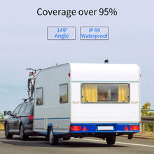 ZEROXCLUB Wired Backup Camera for Truck RV Trailer, FHD 1080p 7-inch Monitor with 2 Camera for Watching Blind Spot of Back and Side,for Long Vehicle Bus Lorry 5th Wheel (BC02)