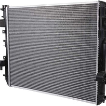 ECCPP Auto Parts Plastic Aluminum Replacement Radiator for2009-2010 Dodge Ram 1500 2010-2014 Ram Ram Pickup/2500/3500 CU13129 CH3010353,13129