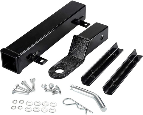 10L0l Universal Golf Cart Heavy Rear Seat Trailer Hitch Kit for Club Car EZGO Yamaha, Use on Step on Back of Golf Cart