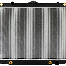 RUILIJIA Auto Aluminum Core Radiator Fit 1999-2003 Ram 1995-1998 Dodge B 3.9L 5.2L 5.9L V6 V8 52029630AC