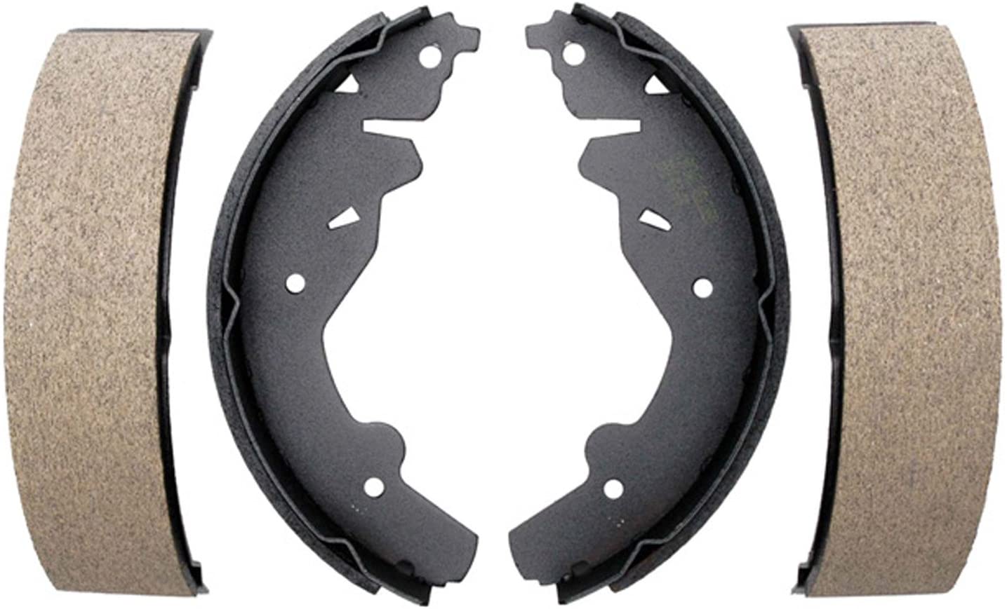 ACDelco 17706B Professional Bonded Rear Drum Brake Shoe Set