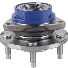 Front Wheel Hub Bearing Assembly Set of 2 - Compatible with Chevy, Buick, Cadillac, Oldsmobile & Pontiac - Impala, Monte Carlo, Century, Aztek, Grand Prix, Replaces 513121, 12429203, 88964168 - ABS