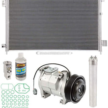 A/C Kit w/AC Compressor Condenser & Drier For Honda Accord Sedan 2.4L 4-Cyl 2003 2004 2005 2006 2007 - BuyAutoParts 60-82465CK New