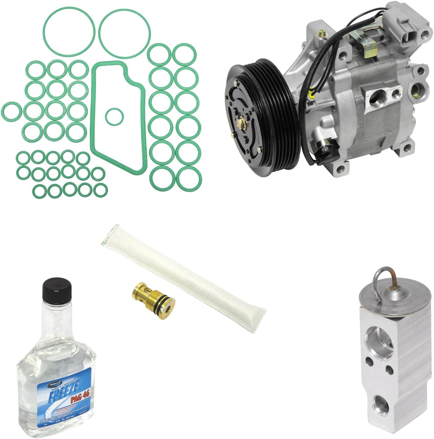 Universal Air Conditioner KT 2172 A/C Compressor and Component Kit