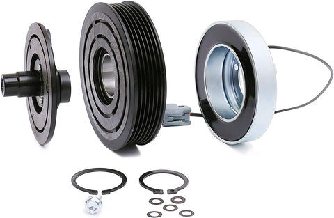 AC Compressor Clutch Assembly Repair Kit 97470 CO 11308C GP9A61450D fit for 2007-2009 Mazda 3 (Mazda Speed with Turbo 2.3L), 2006-2007 Mazda 6 2.3L