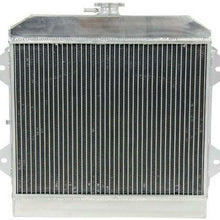 OzCoolingParts 2 Row Core Full Aluminum Radiator for 1966-1981 67 68 69 70 71 72 73 74 75 76 77 78 79 80 Toyota Corolla Levin/SR5 TE22 TE27 KE25 MT