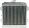 OzCoolingParts 2 Row Core Full Aluminum Radiator for 1966-1981 67 68 69 70 71 72 73 74 75 76 77 78 79 80 Toyota Corolla Levin/SR5 TE22 TE27 KE25 MT