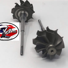 Turbo Lab America TWIN Turbos N54 TD03 TDO3 9 Blade Turbine Wheel Upgrade