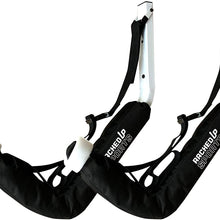 Racked Up Sports Premium White Kayak Rack, Easy Set Up Kayak Storage System, Indoor/Outdoor Kayak Wall Mount, 2 racks for garage (1 pair) included