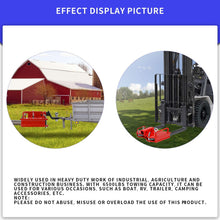 Maxiii Clamp On Forklift Hitch Receiver Dual Pallet Forks Trailer Towing Adapter 2" Insert Capacity 6500lbs Attachments