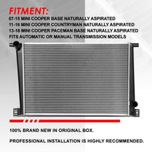 DPI 13167 OE Style Aluminum Core High Flow Radiator Replacement for 07-16 Mini Cooper AT/MT