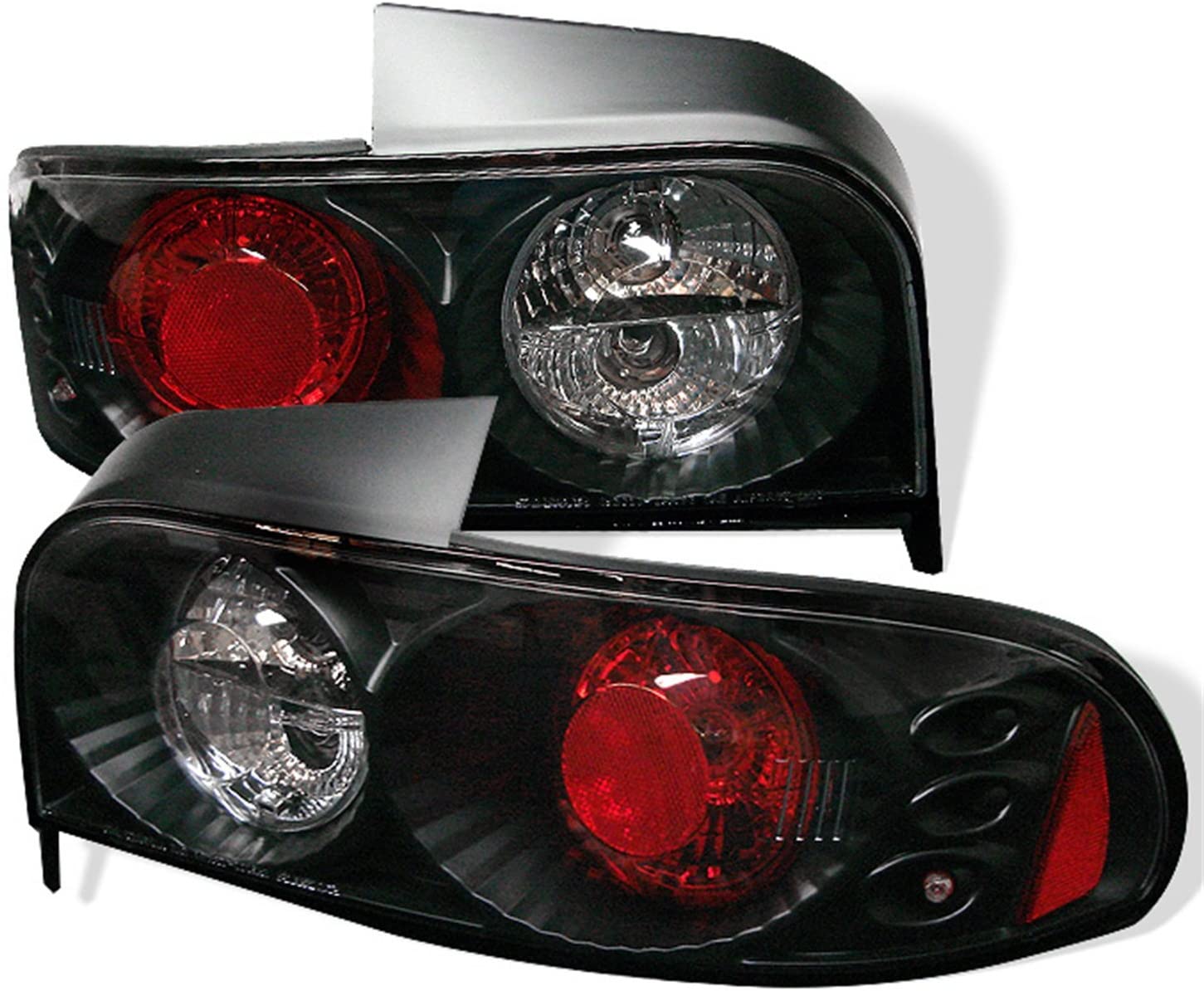 Spyder 5007261 Subaru Impreza 93-01 Euro Style Tail Lights - Black (Black)