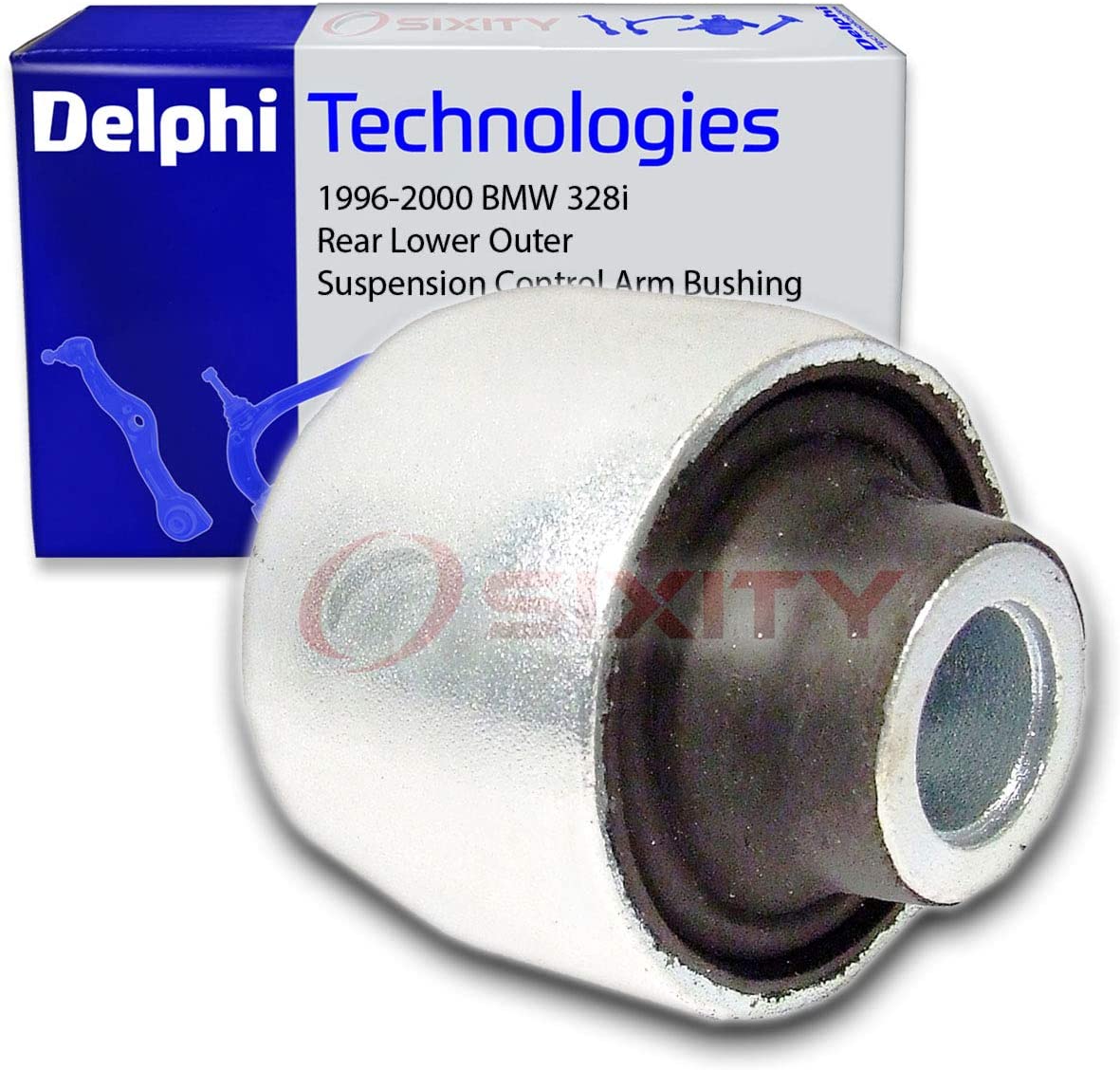 Delphi Rear Lower Outer Suspension Control Arm Bushing for 1996-2000 BMW 328i - Spring Control Shock Strut