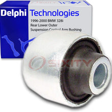 Delphi Rear Lower Outer Suspension Control Arm Bushing for 1996-2000 BMW 328i - Spring Control Shock Strut