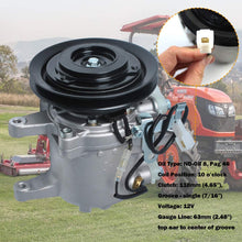 Podoy 3C581-50060 Air Conditioning M7040 Compressor AC for Compatible with Kubota M108S M5040 SVO7E M8540 M9540 3C581-97590 Tractor Parts