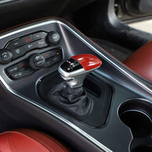 Gear Shift Knob Cover Trim for 2015-2020 Dodge Challenger/Charger, for 2018-2020 Dodge Durango (Carbon Fiber Look)