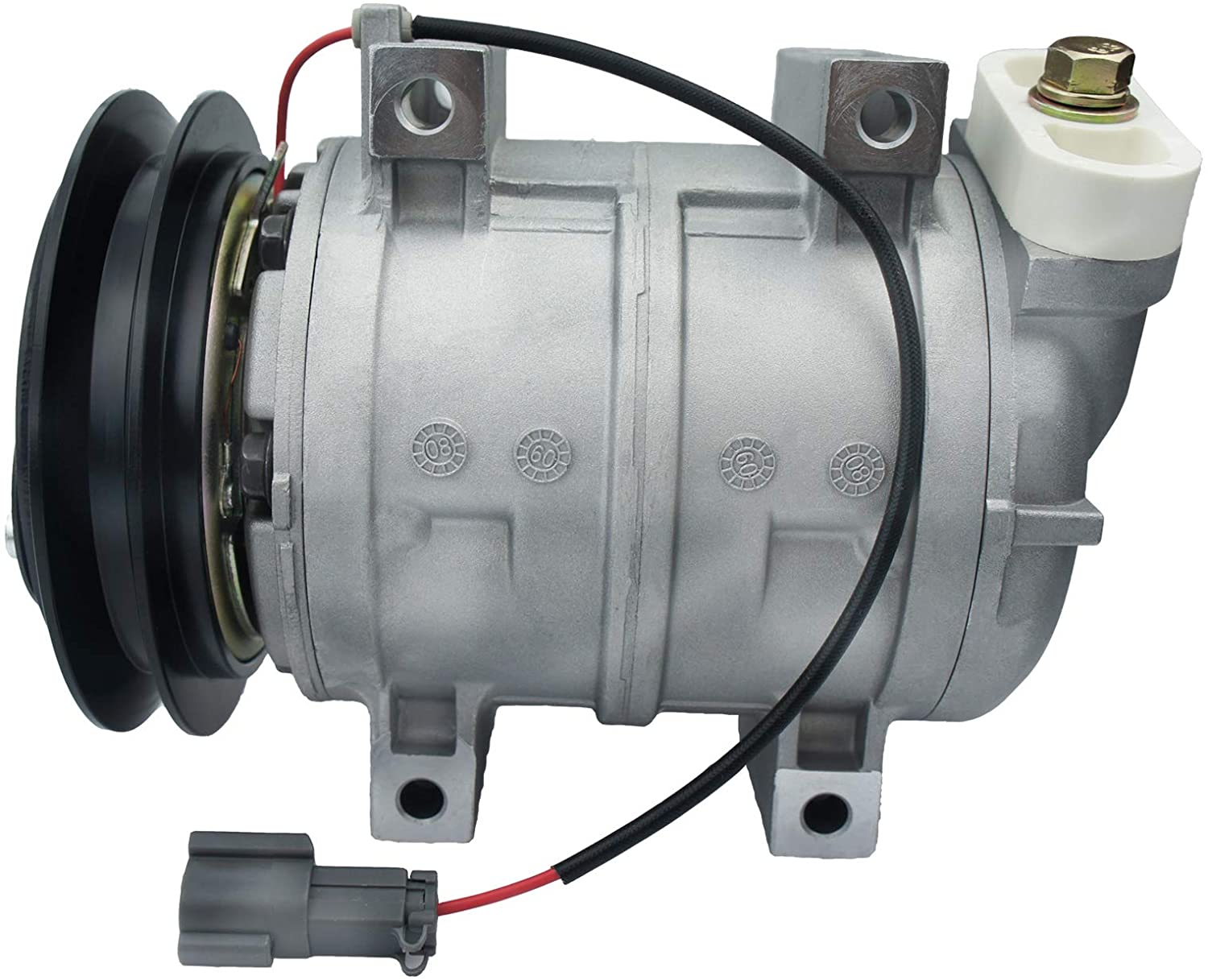 AC A/C Compressor Compatible with Hitachi UD Any Compressors -Replaces 3006805,506011-6800,033177,141103C,0679,CO 29141C,5068573,2011290AM,14-0368NEW,7512765,5060116800,C2528