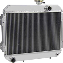 CoolingCare 2 Row Aluminum Radiator for Toyota Corolla KE30 KE38 KE55 KE70 1974-1985 MT