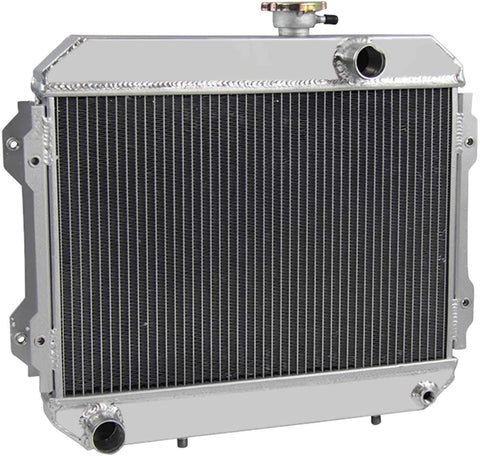 CoolingCare 2 Row Aluminum Radiator for Toyota Corolla KE30 KE38 KE55 KE70 1974-1985 MT