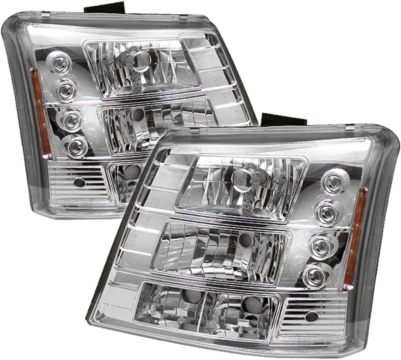 Spyder Auto 333-CS03-1PC-AM-C Crystal Headlight