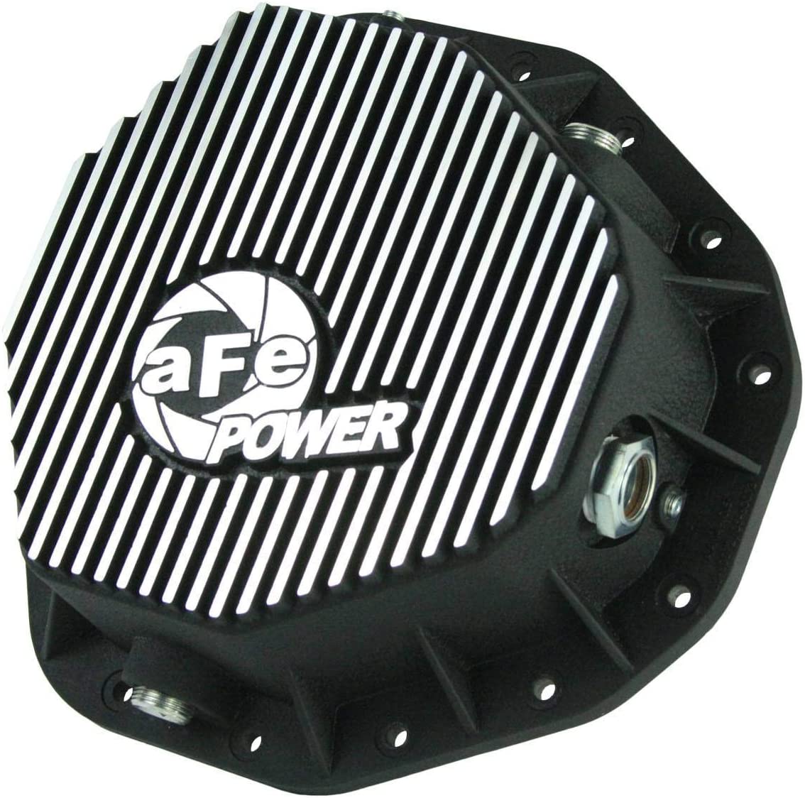aFe Power 46-70090 Dodge Diesel Rear Differential Cover (Raw; Street Series)